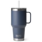 Yeti Coolers - Rambler Straw Mug - Isolierbecher Gr 1242 ml grau/blau