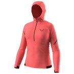 Dynafit - Women's Traverse Thermal 1/2 Zip - Fleecepullover Gr XS rot