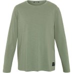 CHIEMSEE Langarmshirt mit Print in Spray-Optik, Größe 2XL in Grün