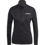 adidas Terrex Damen Xperior Crosscountry Jacke (Größe L, schwarz)
