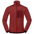Norrøna - Trollveggen Warm3 Jacket - Fleecejacke Gr S rot