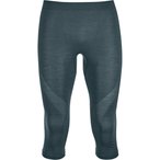 Ortovox 120 Comp Light 3/4 Hose Herren  3/4 Unterhose grau Größe XL   Hautfreu