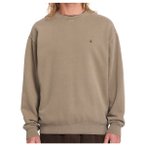Volcom - Single Stone Pw Crew - Pullover Gr S beige