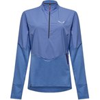 Salewa Pedroc Dry Wind Half Zip  Damen  Longsleeves blau Größe XXL Trekking  E