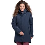 SCHÖFFEL Damen Mantel Parka Style Froda WMS, Größe 46 in Blau