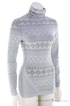 Löffler Rollneck L/S Transtex Warm Retr'x Damen Shirt-Grau-40-42