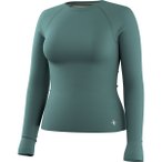 Smartwool Damen Intraknit All-Sason Merino Longsleeve (Größe L, gruen)