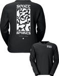 Scott - T-shirt aus Bio-Baumwolle &ndash; Herren &ndash; Tee Graphic LS Black - 