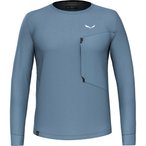 Salewa Puez AM/DST  Herren  Longsleeves blau Größe S Trekking  Hautfreundlich 