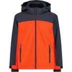 CMP Kinder Jacke KID JACKET SNAPS HOOD, Größe 140 in Orange