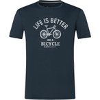 Super.Natural Better Bike  Herren  T-Shirts blau Größe S Trekking  Hautfreundl