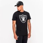 NEW ERA Herren T-Shirt LAS VEGAS RAIDERS TEAM LOGO, Größe S in Schwarz