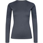 Johaug Elevate Wool  Damen  Langarm Unterhemden blau Größe L Trailrunning | La