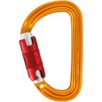 Petzl Sm´D Twist-Lock Verschlusskarabiner, orange