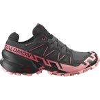 Salomon Shoes Speedcross 6 GTX Damen Trailrunningschuh nine-iron-black-flamingo-