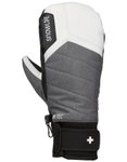 Snowlife - Wasserfeste Fäustlinge für Ski - Junior Unity DT Mitten Grey/White/