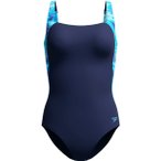 Speedo LunaLustre Formender Damen Badeanzug ( Dunkelblau 50)