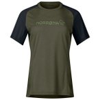 Norrøna - Women's Fjørå Equaliser Lightweight T-Shirt - Radtrikot Gr S oliv