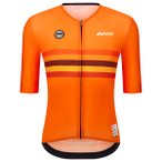 Santini - UCI World Champion Jersey - Radtrikot Gr M orange