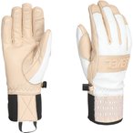 Level Joy  Damen  Skihandschuhe beige Größe 7 Skifahren  Winddicht Wasserabwei