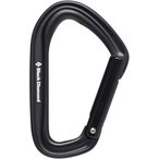 Black Diamond Hotforge Straight Gate Schnappkarabiner, black