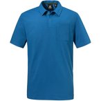 Schöffel Style Serenio Polo  Herren  T-Shirts blau Größe M Trekking  Atmungsa