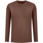 SMILODOX Longsleeve Xion, Größe M in Braun