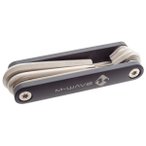 M-Wave - Falt-Werkzeugset Pocket F6 - Werkzeugset schwarz