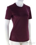 Vaude Qimsa Logo Damen Bikeshirt-Dunkel-Rot-38