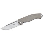 Herbertz Kompakt Liner Lock G10 messer  Taschenmesser grau Größe One Size Camp