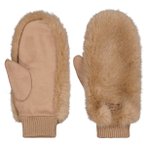 Barts - Women's Fur Mitts - Handschuhe Gr  One Size beige