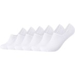 CAMANO Herren Socken Online comfort Footies 6p, Größe 43-46 in Weiß