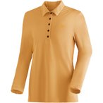 Maier Sports Pique Polo  Damen  Longsleeves hollywood gold Größe S Trekking At