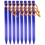 Basic Nature - Zelthering Y-Stake - Zelthering Gr 18 cm blau