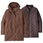 Patagonia - Women's Heyes Peak 3-In-1 Parka - Doppeljacke Gr L braun