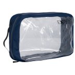 Exped - Organizer Cube Clear - Packsack Gr 12 l - 36 x 24 x 10 cm grau/blau