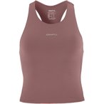 Craft Hypervent Cropped Pocket Top Damen  Tanktops braun Größe L Laufen | Trai