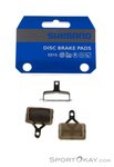 Shimano M575 E01S Metall Bremsbeläge-Grau-One Size