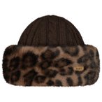 Barts - Women's Fur Cable Bandhat - Hut Gr One Size braun/schwarz