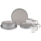 Brunner - Lunch Box - Geschirr-Set Gr 16 Pieces grau