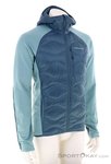 Peak Performance Helium Down Hybrid Hood Herren Outdoorjacke-Blau-M