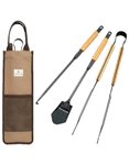 Snow Peak - Grillbesteck-Set - Fire Tool Set Pro.  - Beige