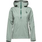 BLACK DIAMOND Damen Jacke W STORMLINE STRETCH ANORAK, Größe XS in Grün