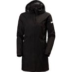 HELLY HANSEN Damen Regenmantel W ADEN LONG COAT, Größe L in Schwarz