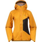 Bergans Y LightLine Air 3L Shell  Damen  Regenjacke gelb Größe S Trekking  Wid