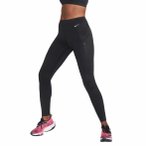 Nike W NK Dri-Fit Go Mid-Rise Tight Damen Laufhose ( Schwarz XS Größe,)