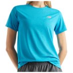 New Balance - Women's Athletics S/S - Laufshirt Gr M blau