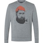 Super.Natural Sn Sailor Crew  Herren  Pullover grau Größe M Trekking  Hautfreu
