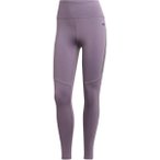 ADIDAS Damen Tights DailyRun 3-Streifen, Größe XS in Grau