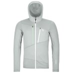 Ortovox - Fleece Grid Hoody - Fleecejacke Gr M grau